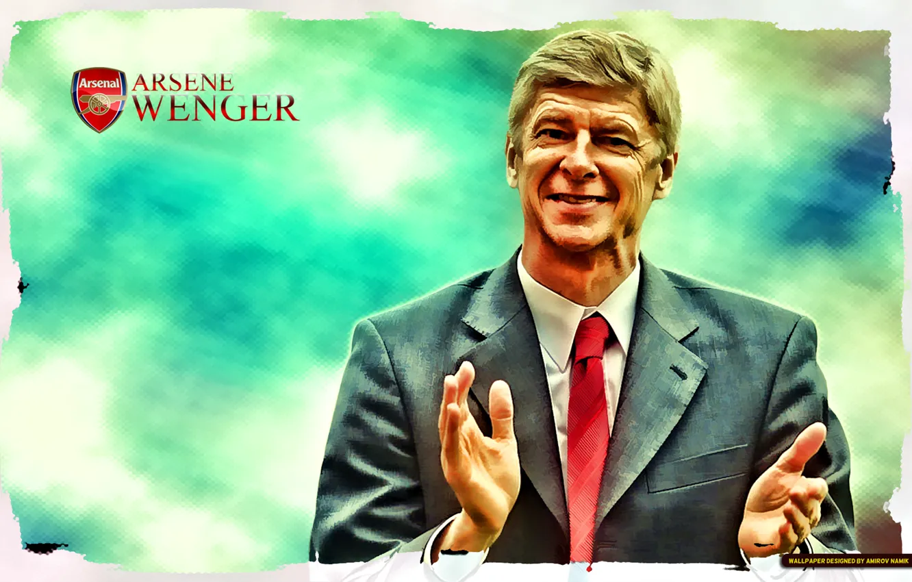 Wallpaper Arsenal, Arsenal, Football Club, coach, The Gunners, Arsene