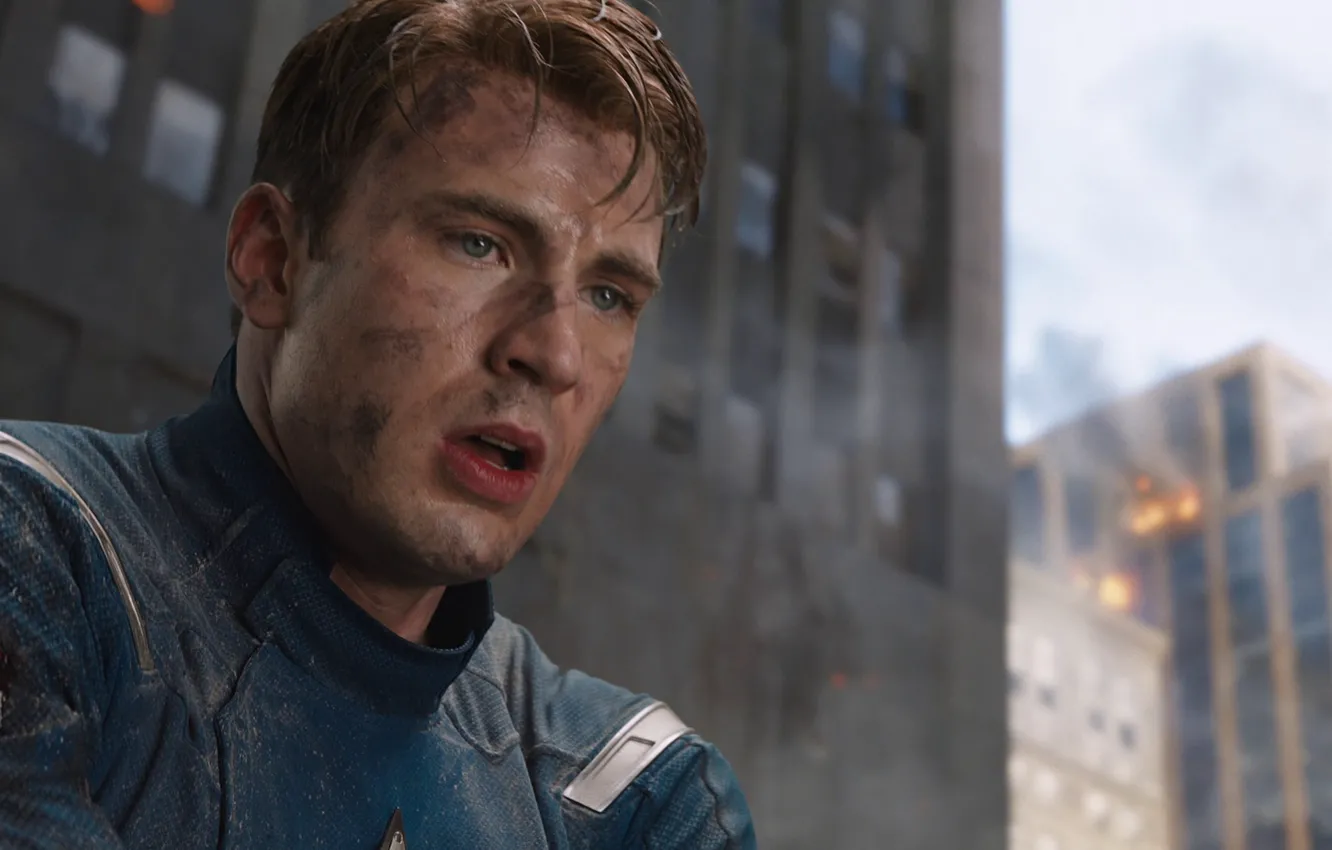 Photo wallpaper Captain America, The Avengers, Steve Rogers