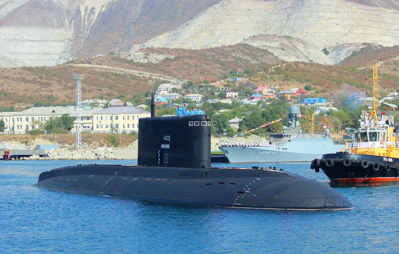 Photo wallpaper boat, underwater, Novorossiysk, diesel