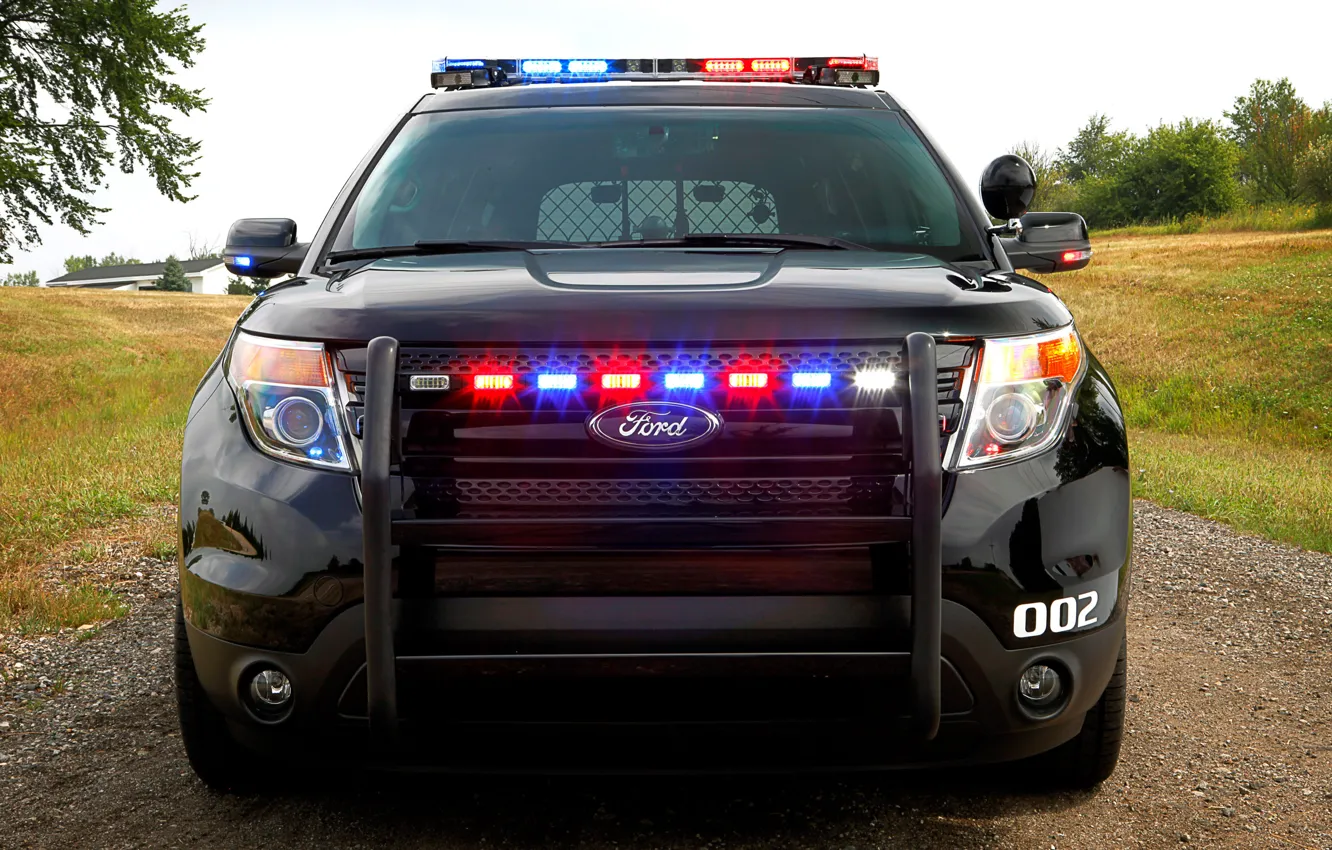 Photo wallpaper tuning, Ford, police