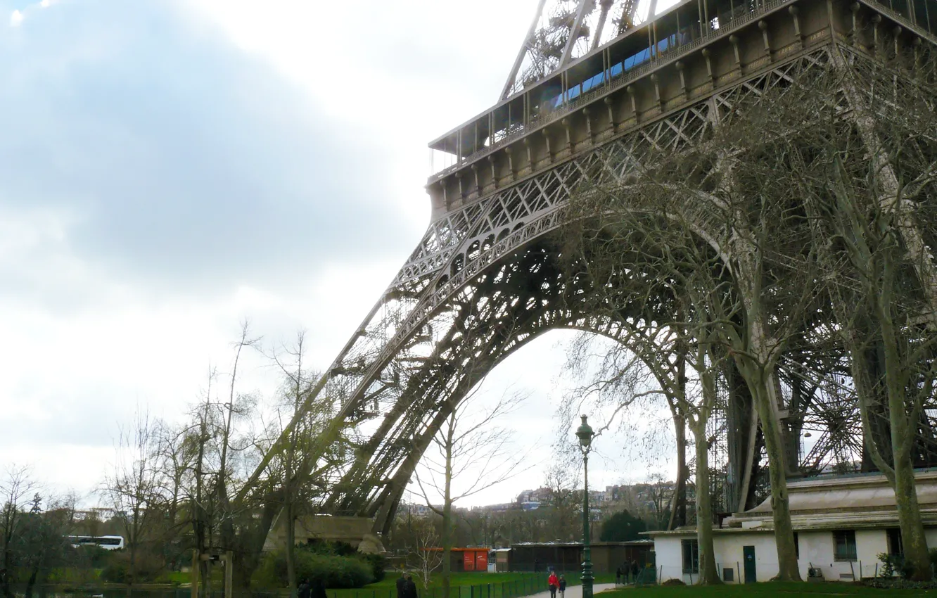 Photo wallpaper France, Paris, Paris, France, Eiffel Tower, architecture, Eiffel Tower
