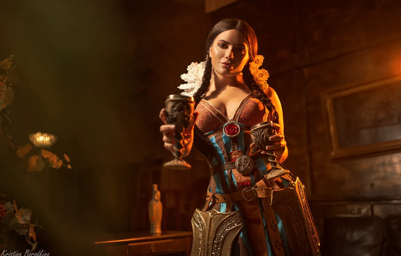 Photo wallpaper The Witcher, Philip Algart, Kristina Borodkina, Filippa Serial Search May, enchantress from Redania