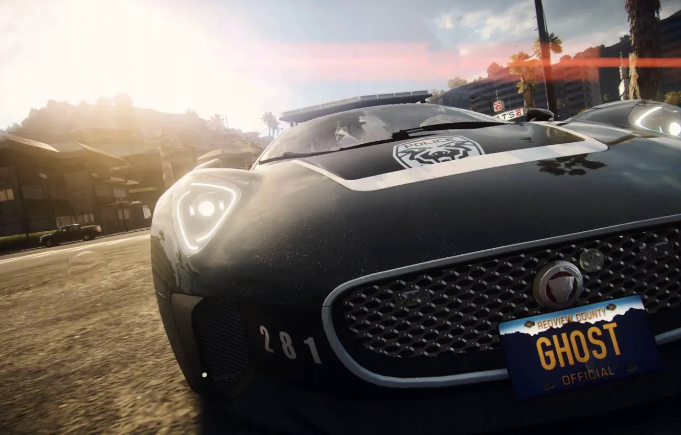 Photo wallpaper Concept, Jaguar, Need for Speed, nfs, police, Pursuit, 2013, Rivals