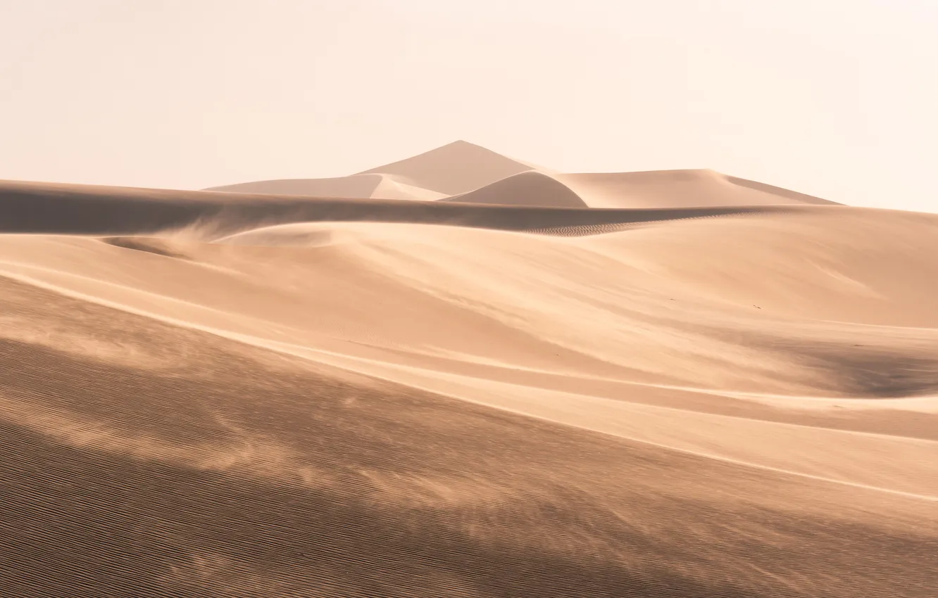Photo wallpaper sand, dune, Valley