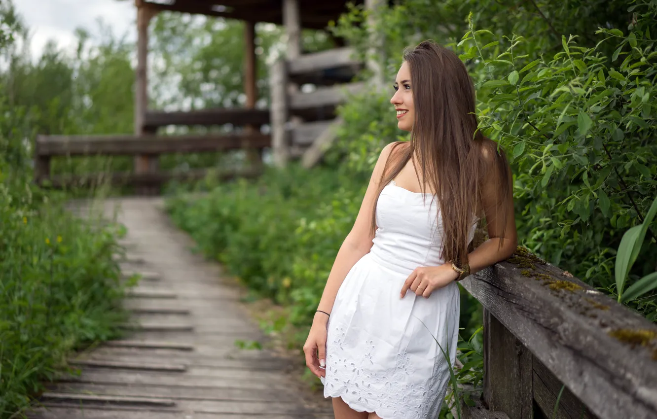 Photo wallpaper summer, smile, Marie