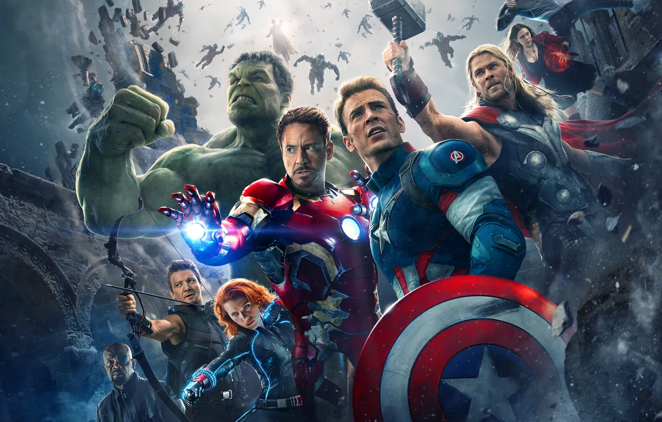 Photo wallpaper The Avengers, Era, Ultron