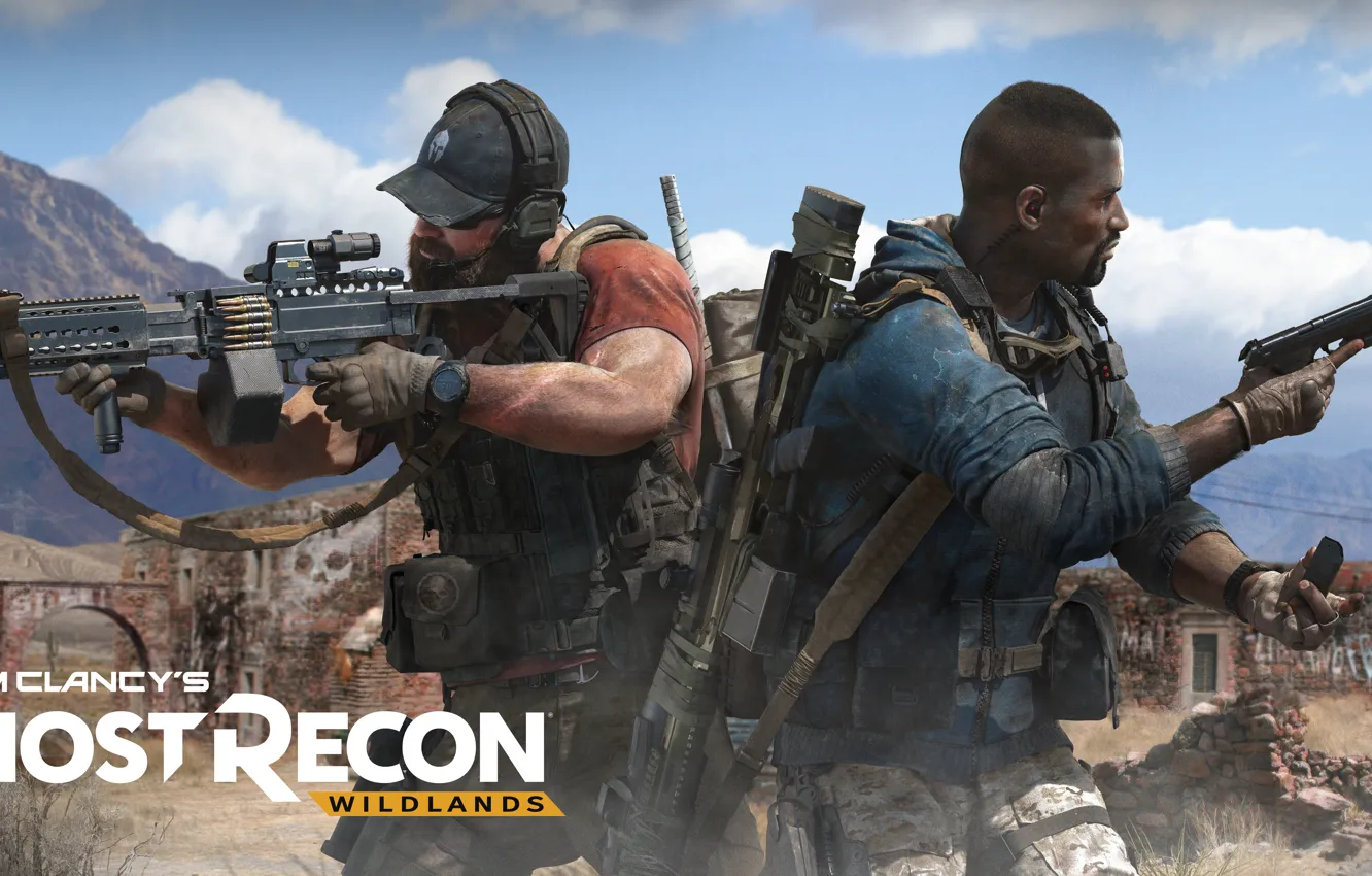 Photo wallpaper game, Ubisoft, sniper, Support, Tom Clancy's Ghost Recon Wildlands