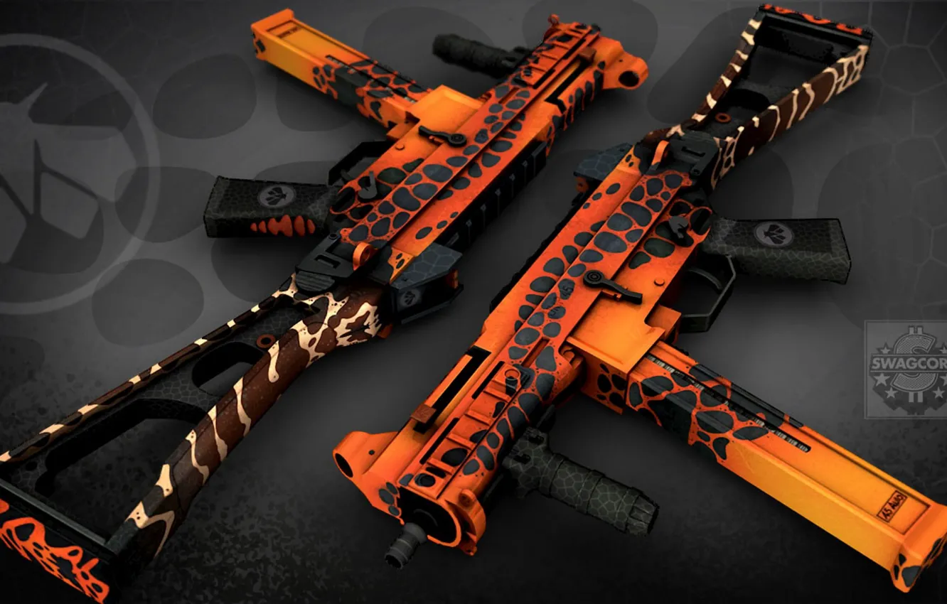 Photo wallpaper butterfly, wings, paint, Tiger Moth, cs go, Workshop, presentation, gunsmith