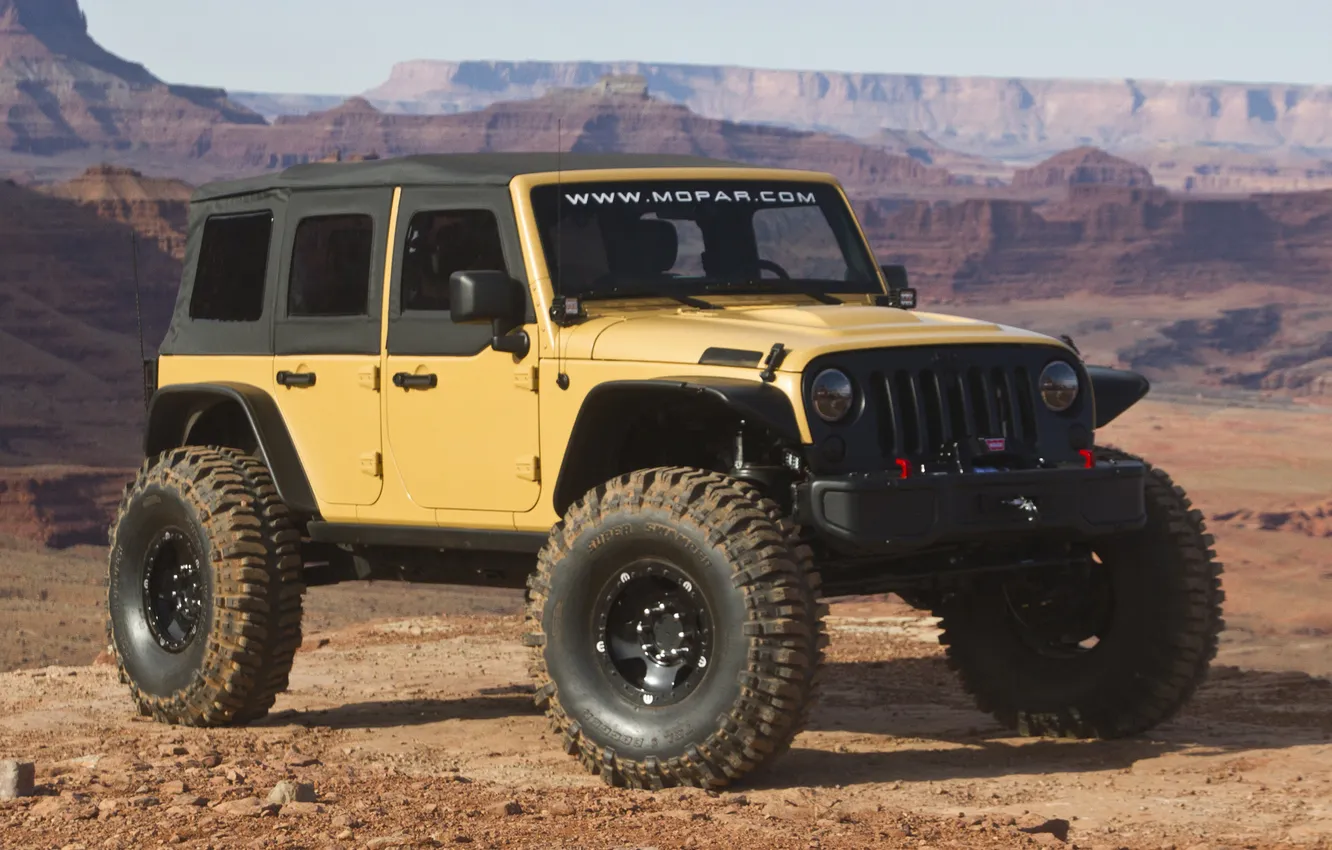 Photo wallpaper Concept, jeep, SUV, Wrangler, Jeep, Sand Trooper