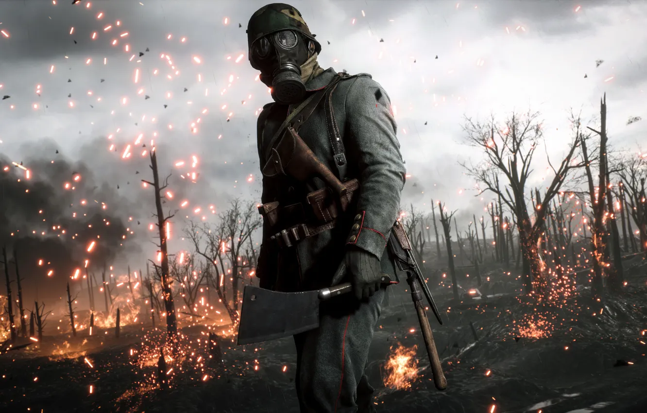 Photo wallpaper Electronic Arts, Game Art, Battlefield 1, Battlefield One, 2019, by shadowsix