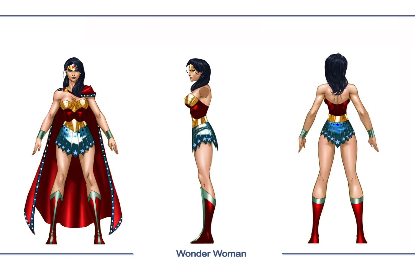 Photo wallpaper Wonder Woman, DC Comics, Diana, Diana, Wonder woman, Amazon