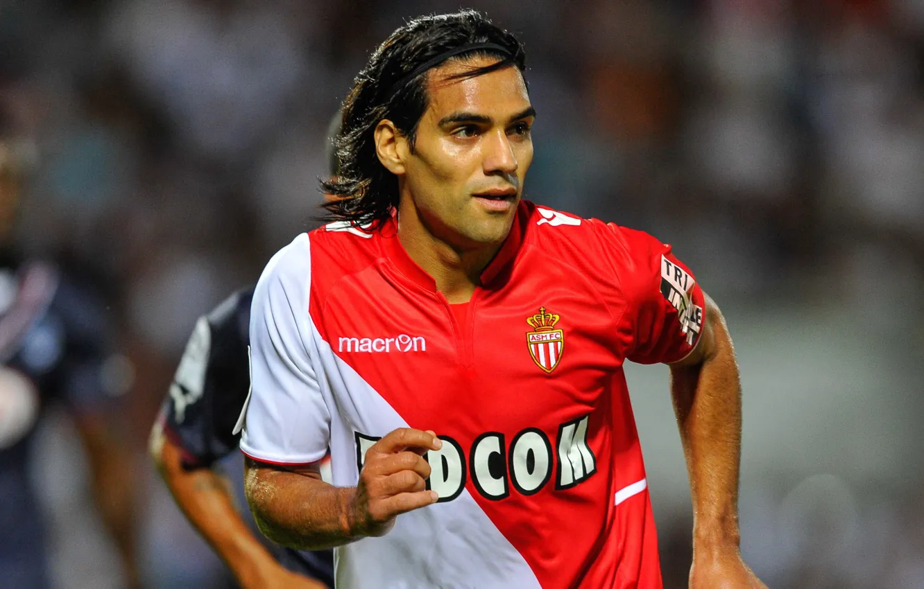 Photo wallpaper football, sport, club, football, Monaco, The tiger, Radamel Falcao, Radamel Falcao