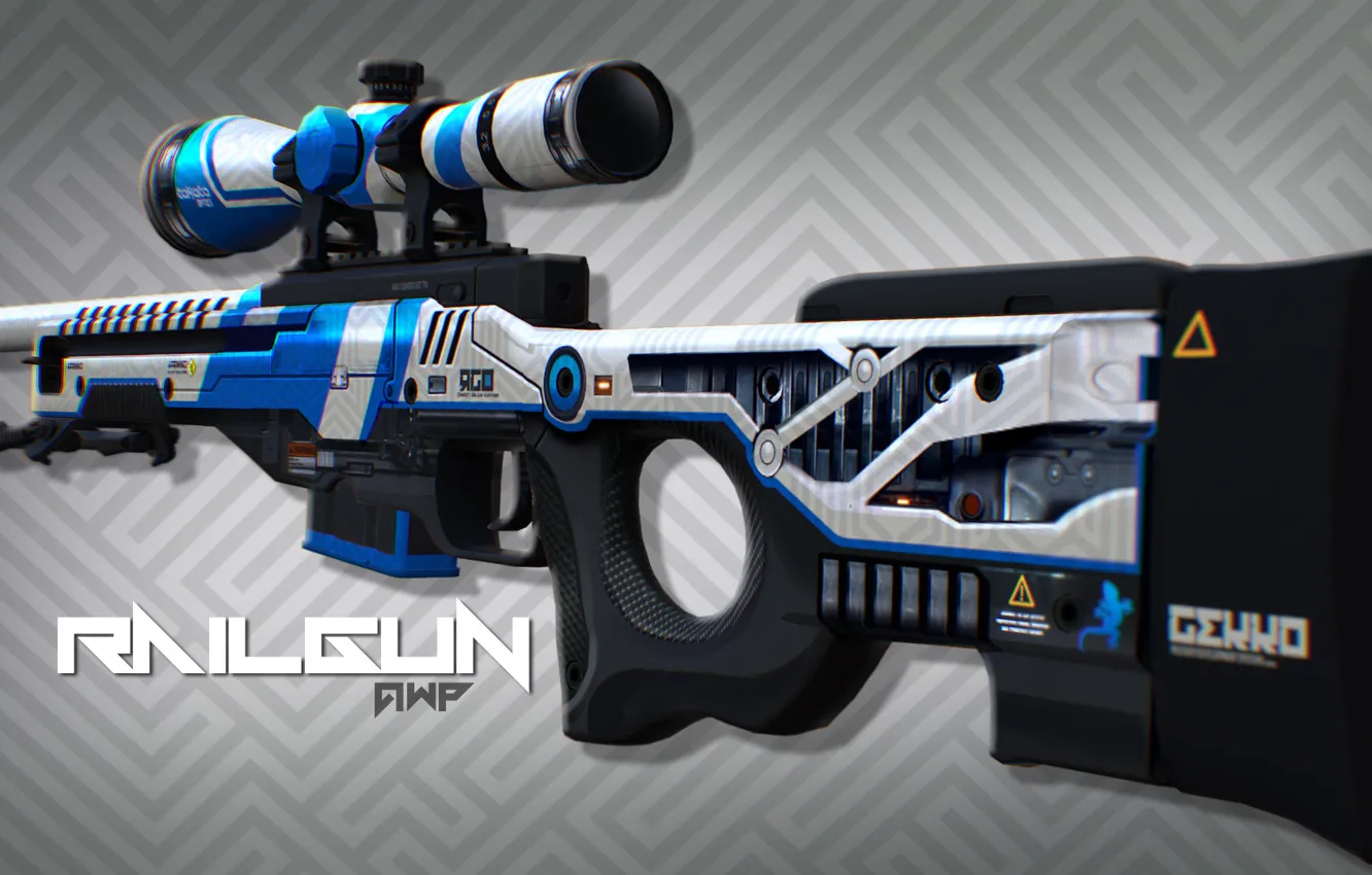 Photo wallpaper lizard, paint, awp, cyber, workshop, cs go, railgun, gunsmith