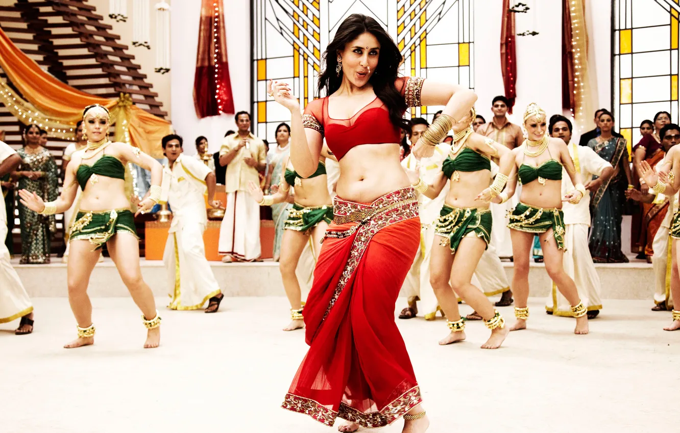 Photo wallpaper bra, girls, dance, Indian Fashion