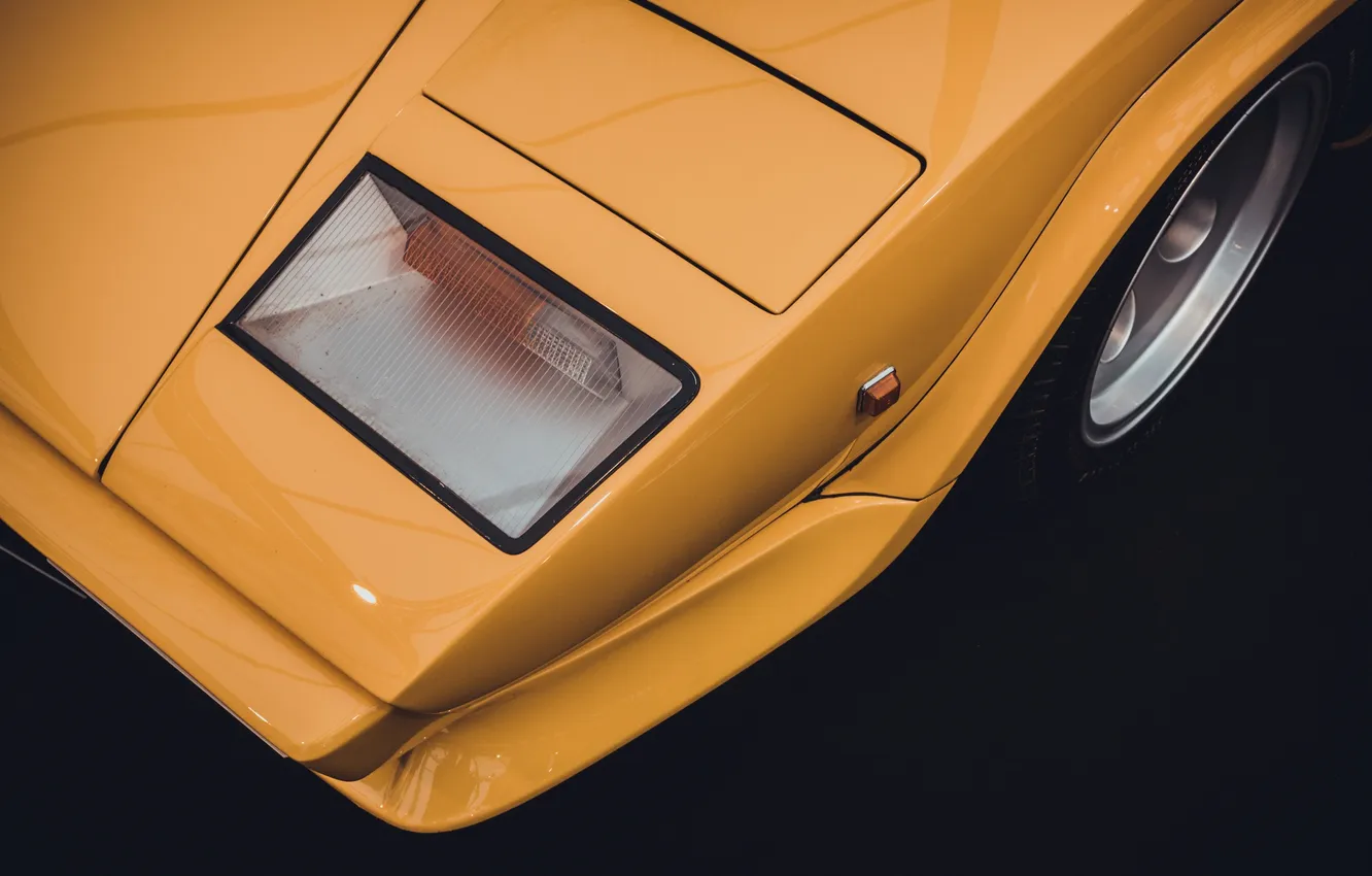 Photo wallpaper style, Lamborghini, classic, Countach, Series III, LP400 S