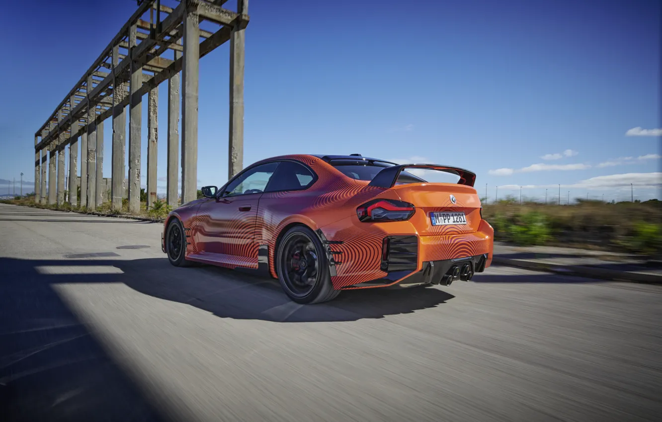 Photo wallpaper BMW, speed, M2, G87, 🤢, BMW M2 M Performance Parts