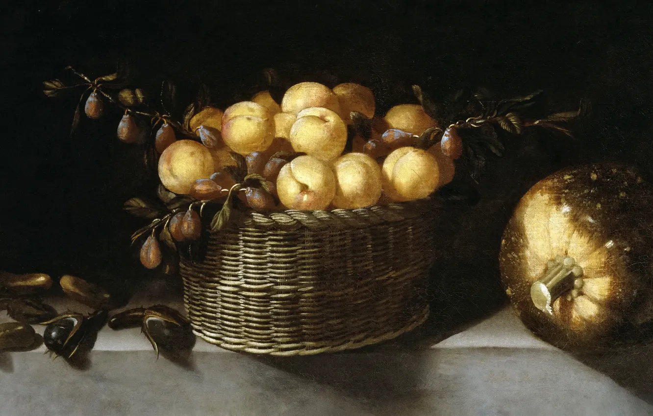 Photo wallpaper picture, Juan van der Amen and Leon, Still life with Fruit and Vegetables