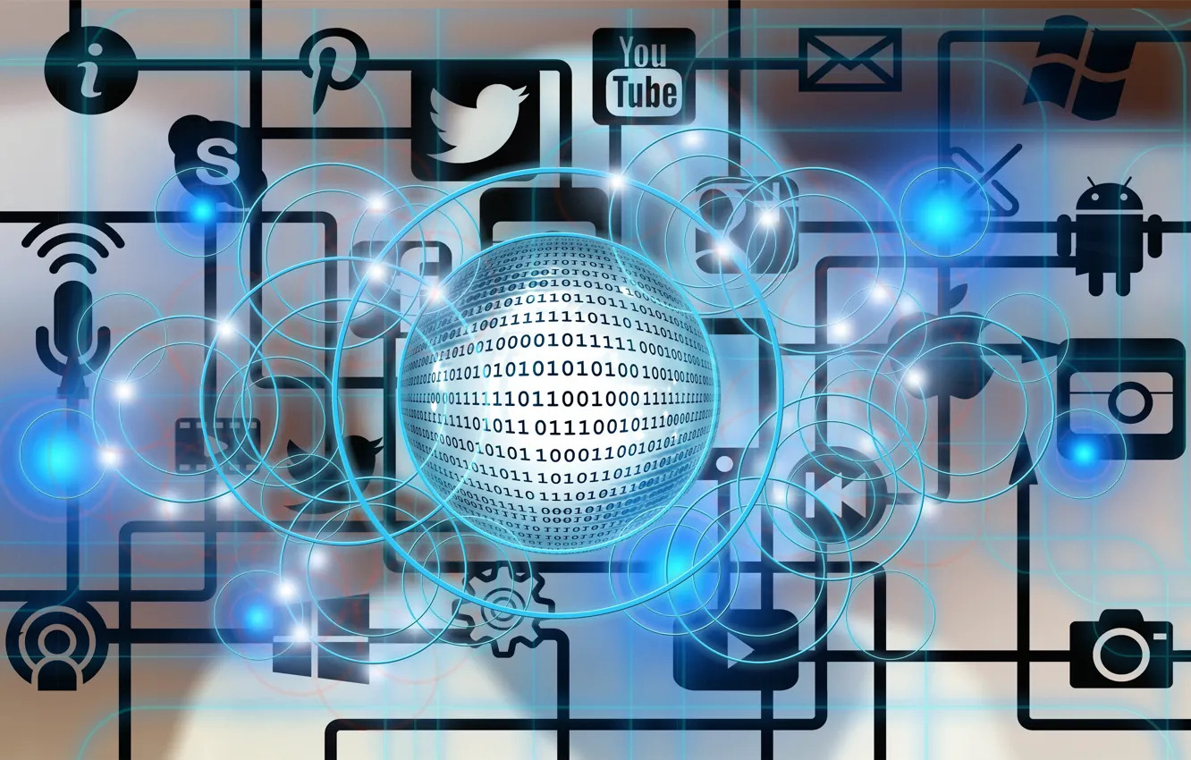 Photo wallpaper network, Internet, link