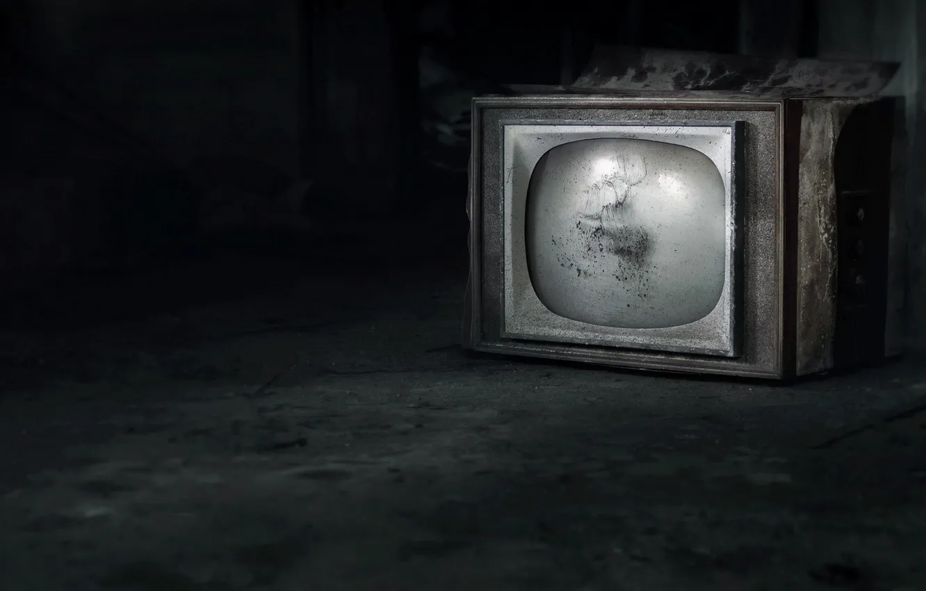 Photo wallpaper background, room, TV