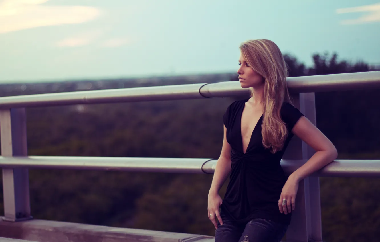 Photo wallpaper girl, jeans, ring, photographer, girl, photography, photographer, Brian Storey