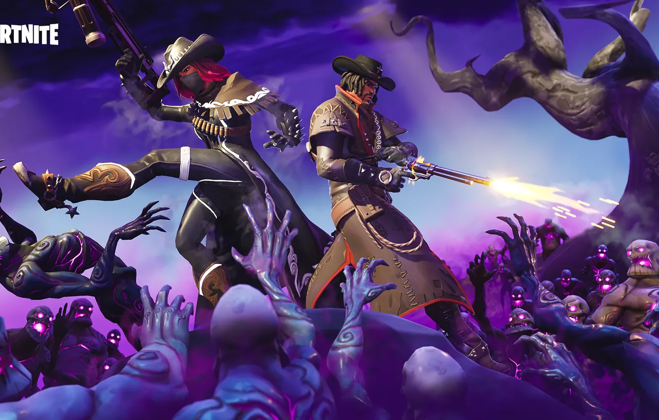 Photo wallpaper 2018, Epic Games, Calamity, Fortnite, Battle Royale, Deadfire
