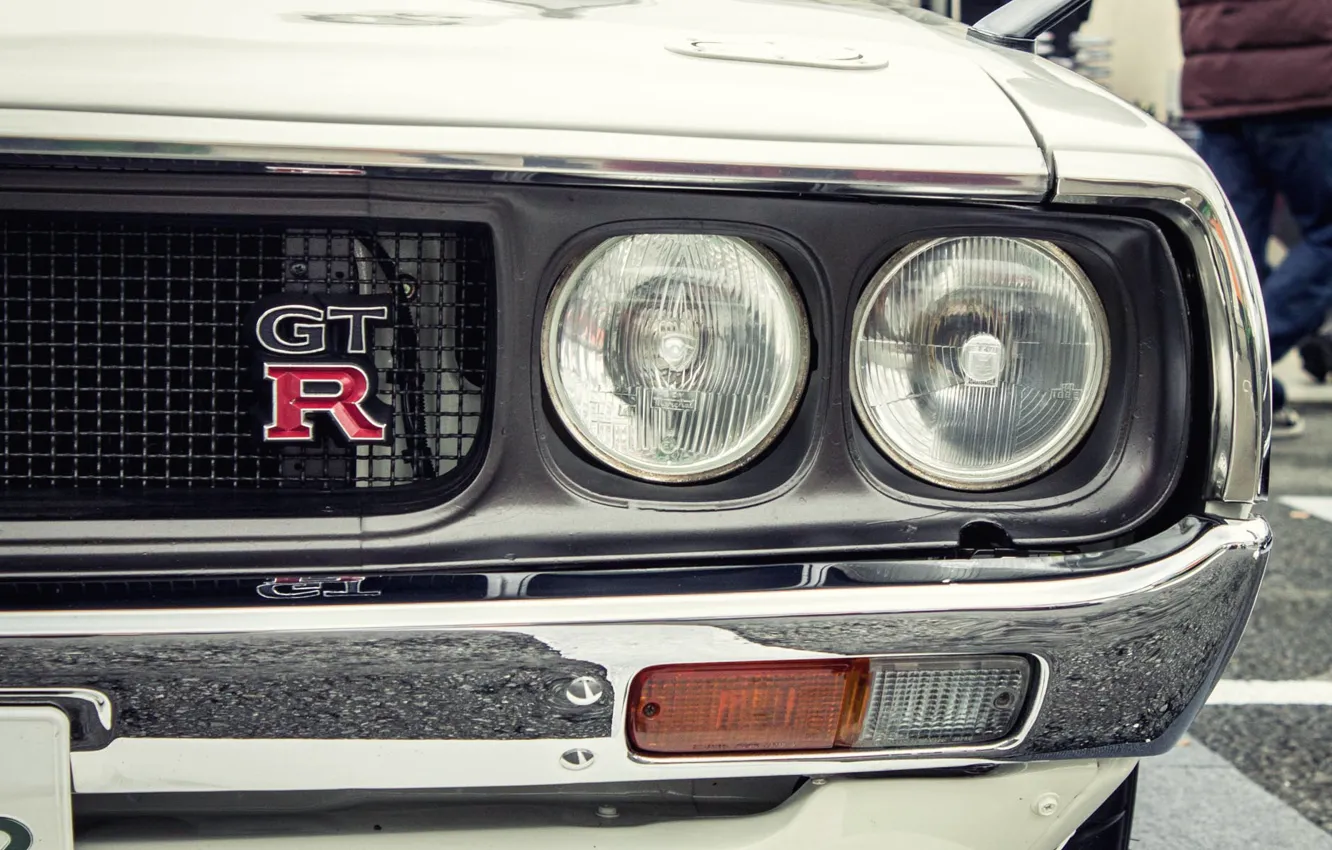 Photo wallpaper machine, lights, Nissan, car, 2000, skyline, Nissan, Nissan Skyline