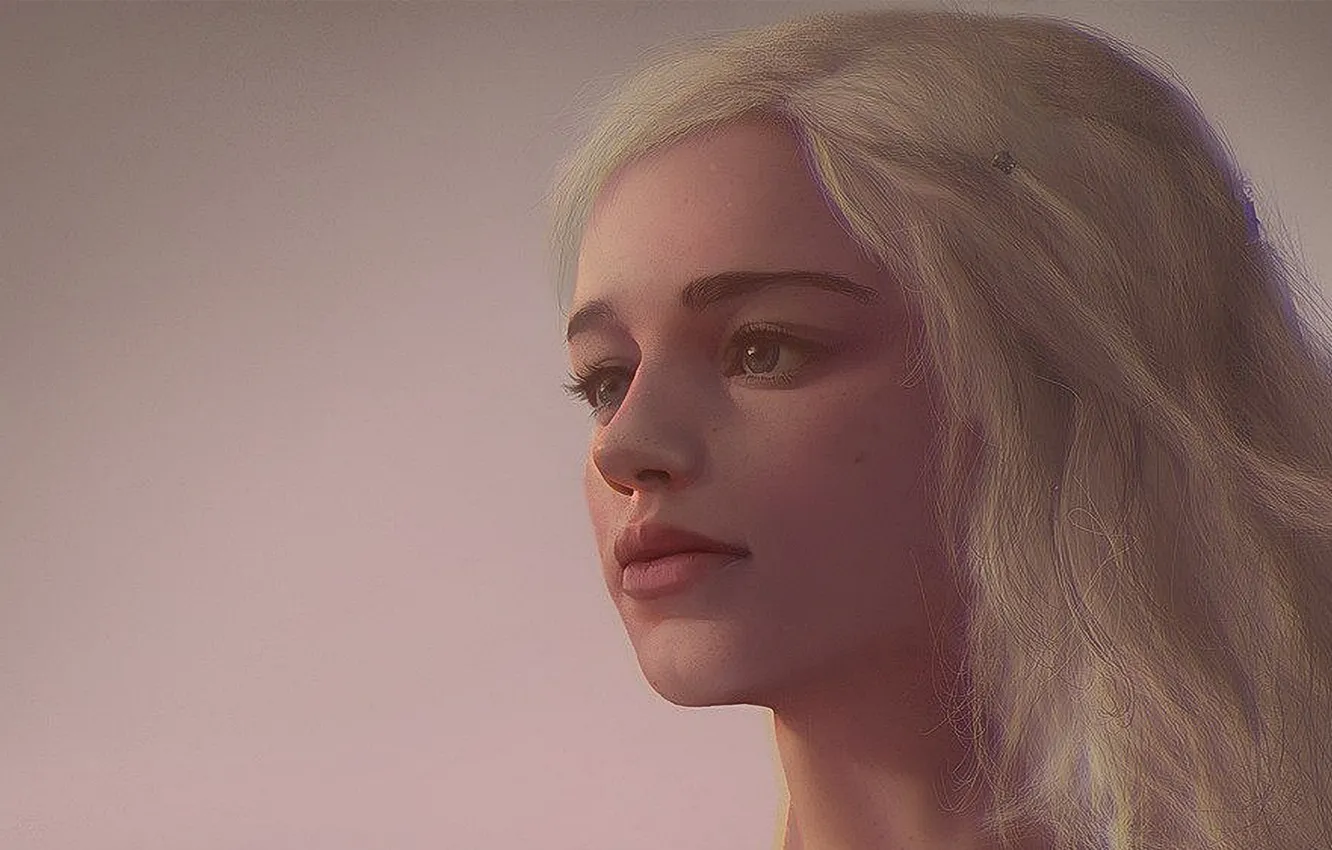 Photo wallpaper girl, art, Game of Thrones, Daenerys Targaryen, Khaleesi