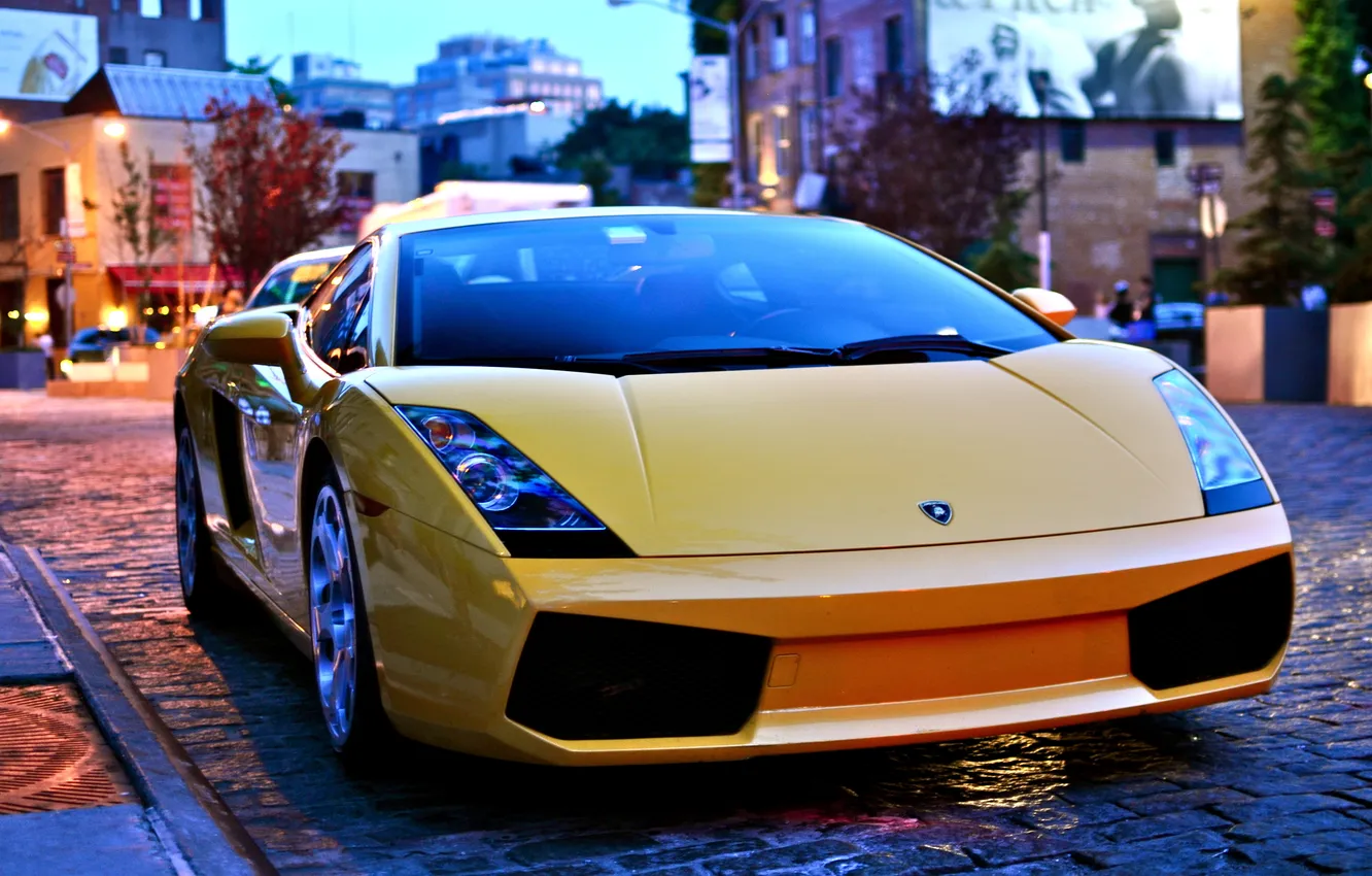 Photo wallpaper road, city, the city, photo, street, the evening, cars, auto