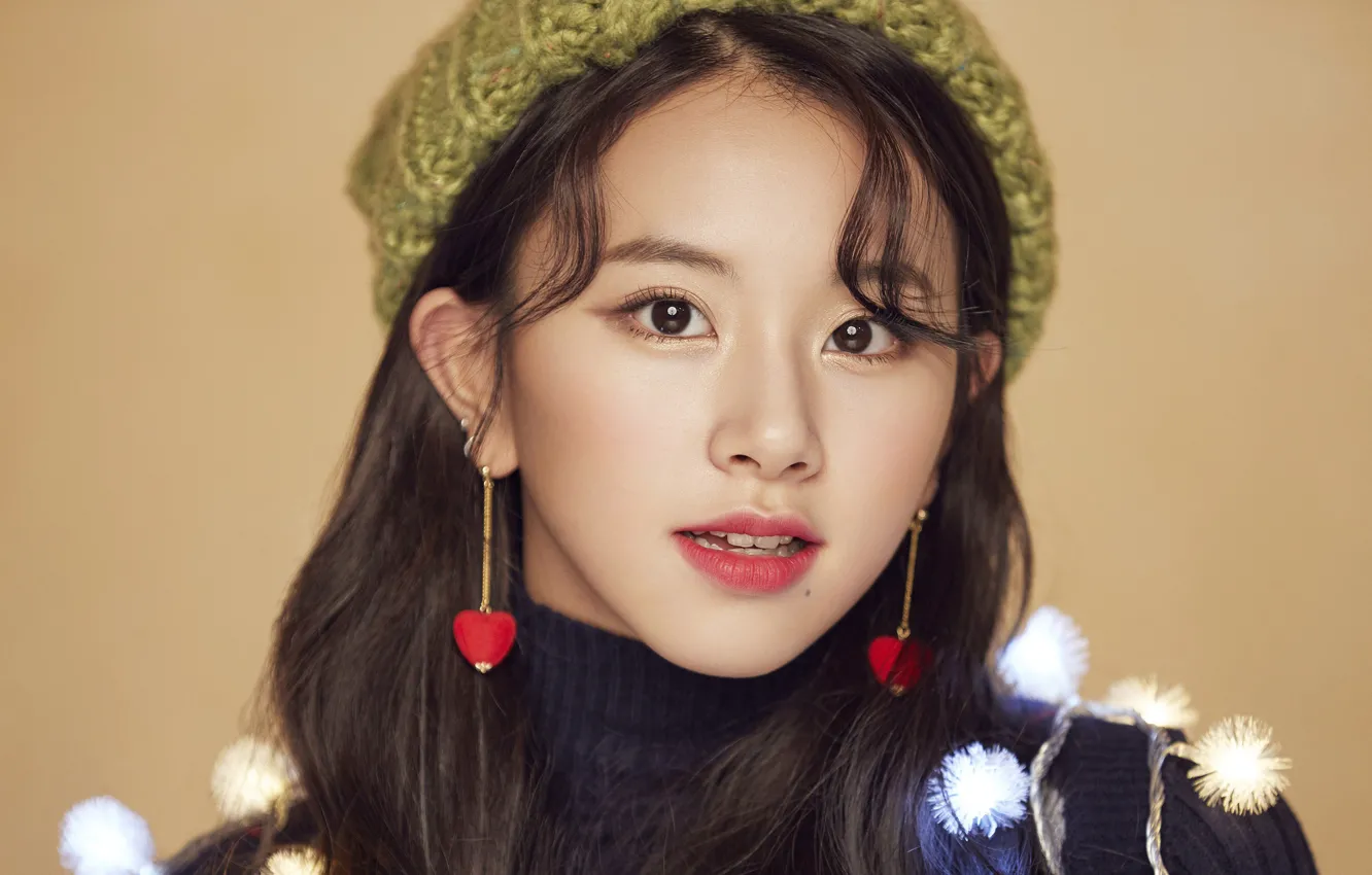 Photo wallpaper Girl, Music, Kpop, Chaeyoung, Twice, Merry and Happy