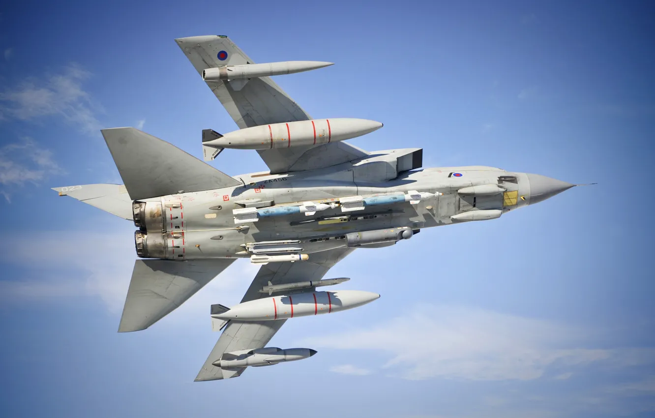 Photo wallpaper fighter-bomber, RAF, Tornado, Panavia Tornado, PTB, Panavia Tornado GR4