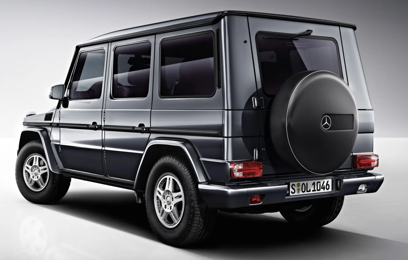 Photo wallpaper background, Mercedes-Benz, jeep, SUV, Mercedes, rear view, g, Gelandewagen