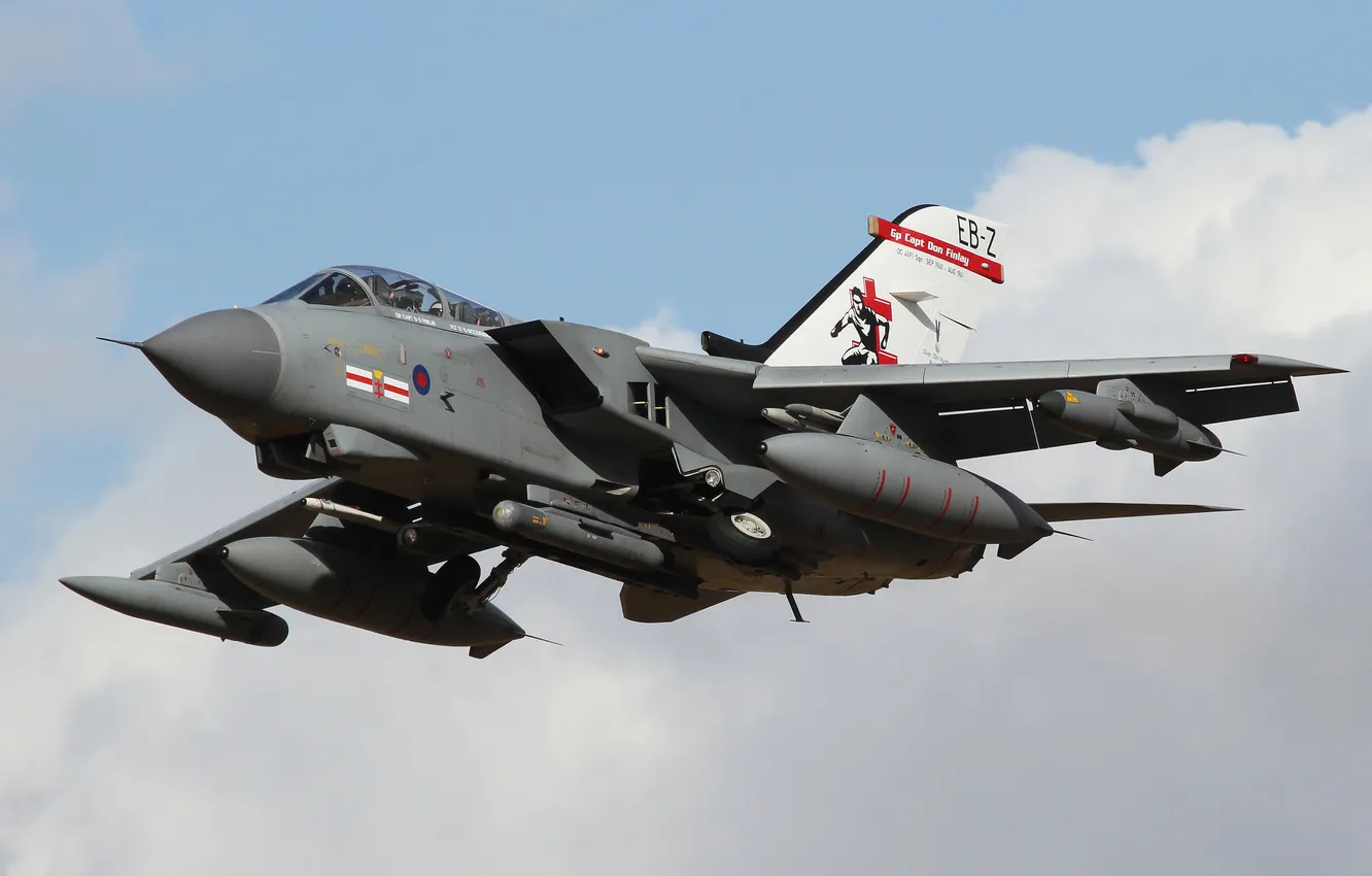 Photo wallpaper cabin, the plane, jet, fighter-bomber, Panavia Tornado