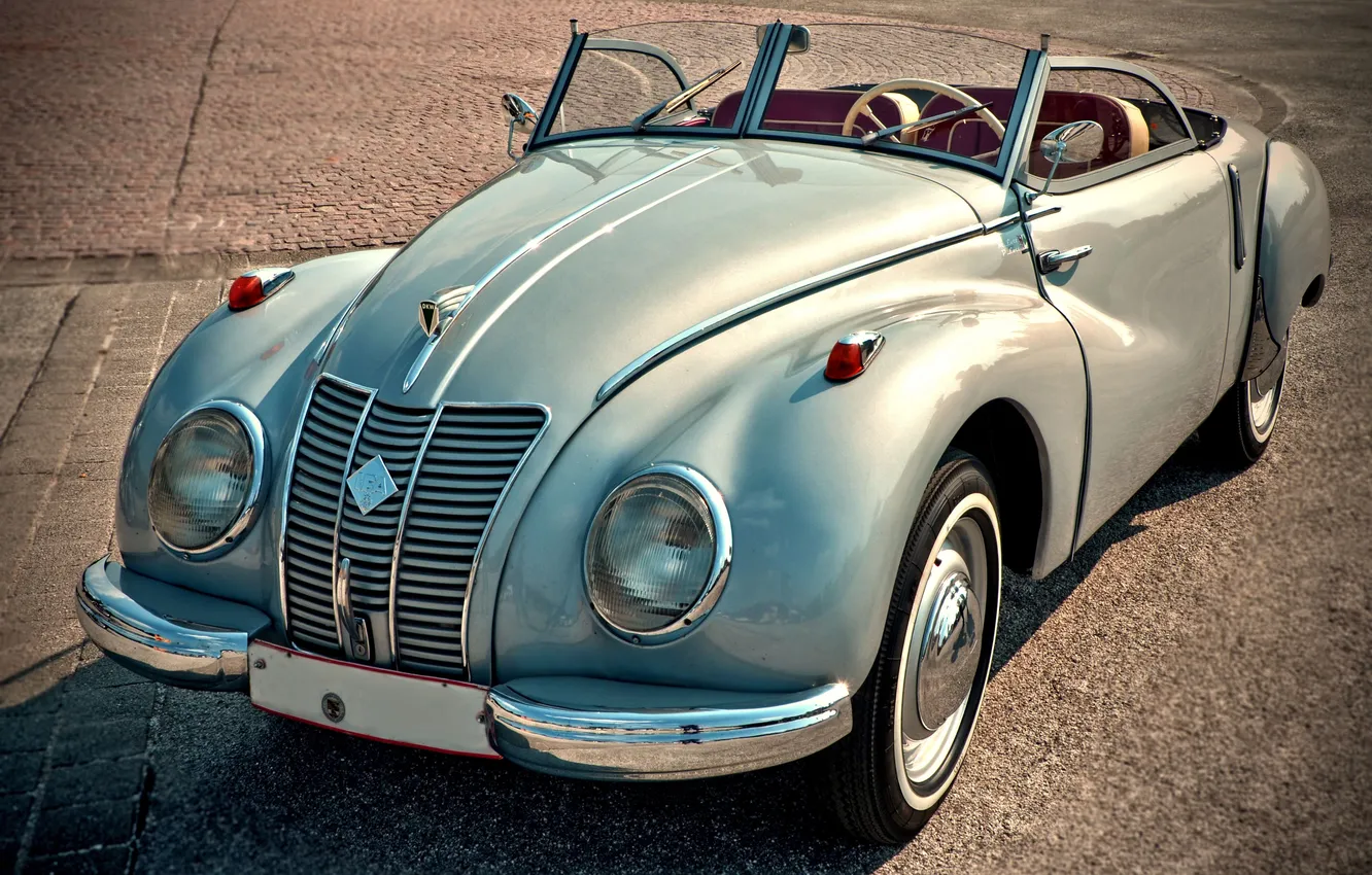 Photo wallpaper retro, car, classic