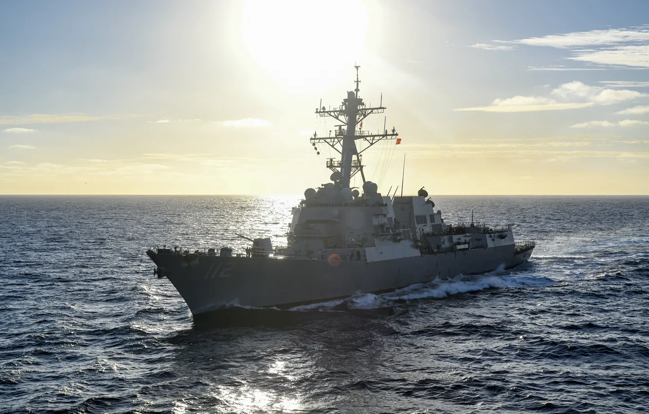 Photo wallpaper destroyer, DDG 112, USS Michael Murphy