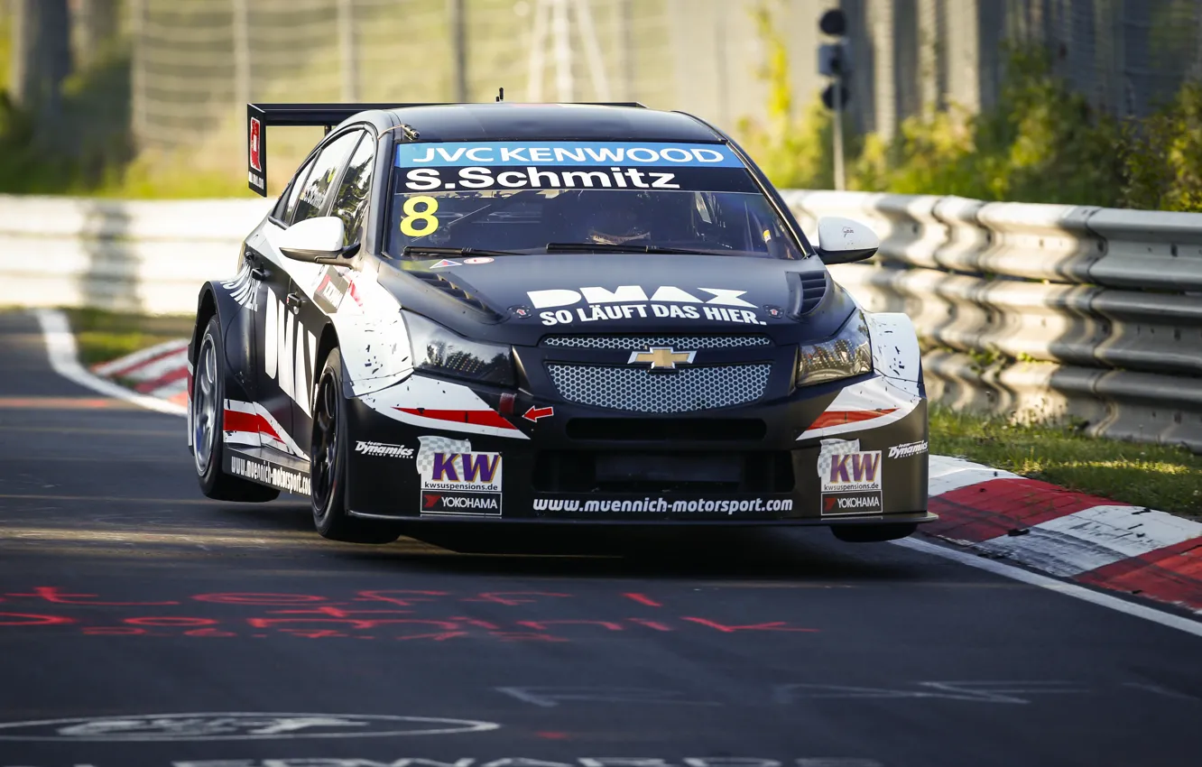 Photo wallpaper Germany, Chevrolet Cruze, Nurburgring, WTCC, Green Hell, World Touring Car Championship, TC1, Nordschleife