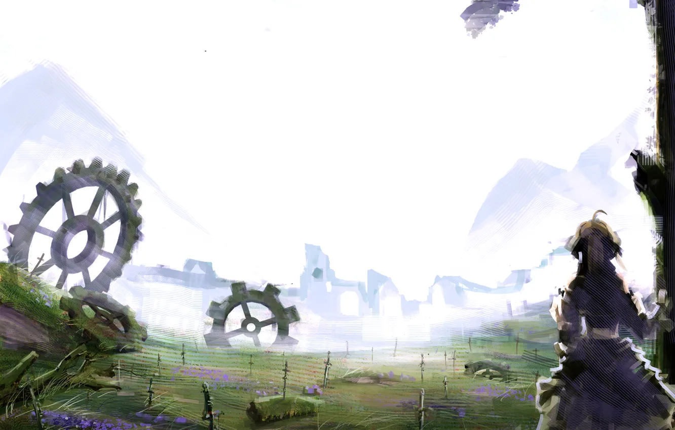 Photo wallpaper girl, view, Fate Stay Night, saber