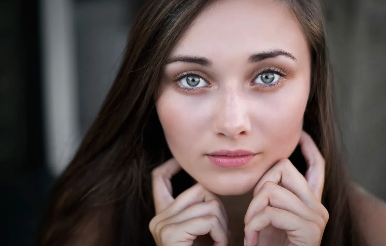 Photo wallpaper look, portrait, natural light