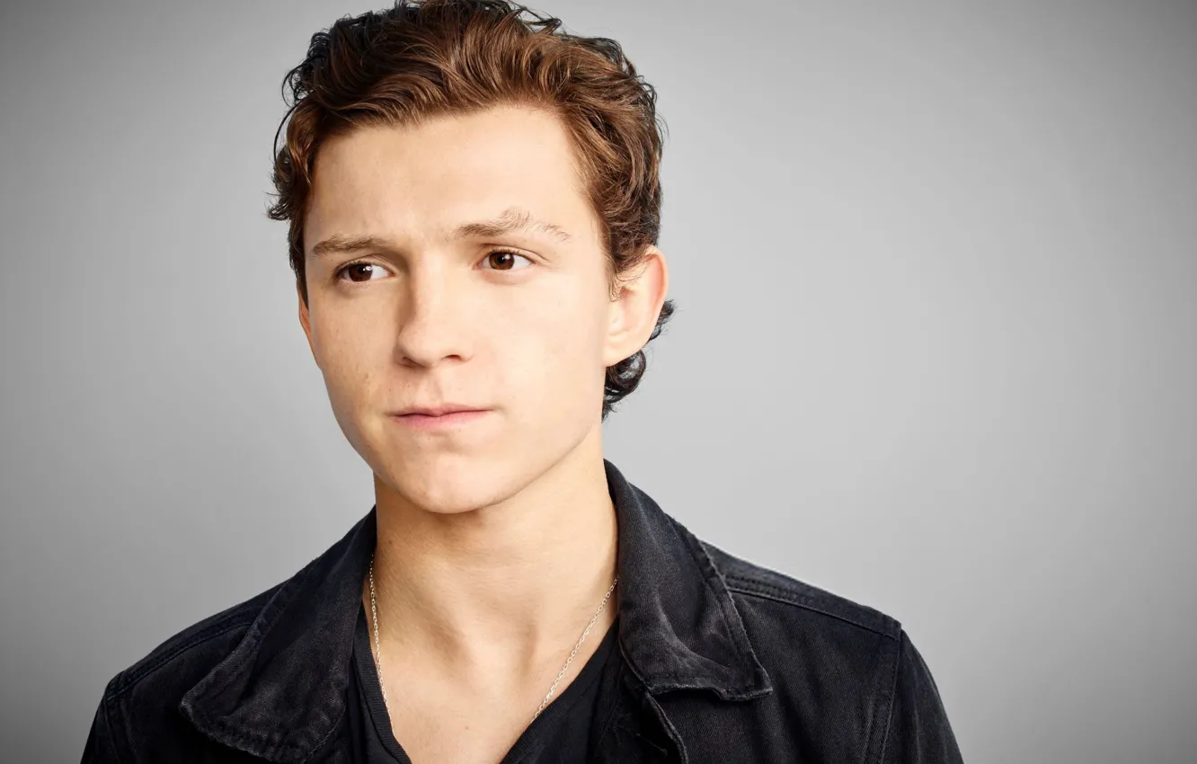 Photo wallpaper look, pose, actor, Tom Holland, Tom Holland