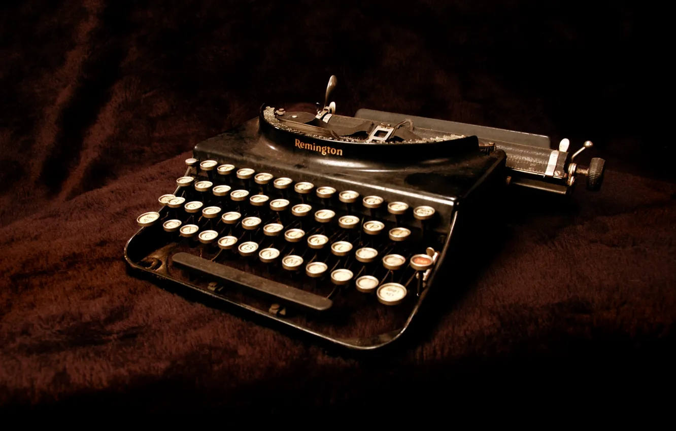 Photo wallpaper background, typewriter, Remington