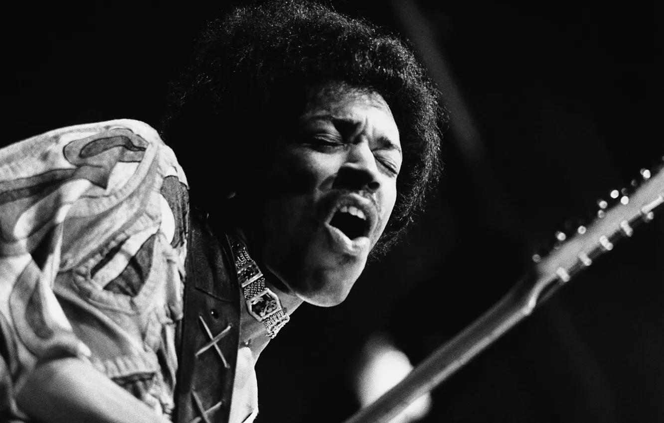 Photo wallpaper guitar, concert, speech, Jimi Hendrix, Jimi Hendrix