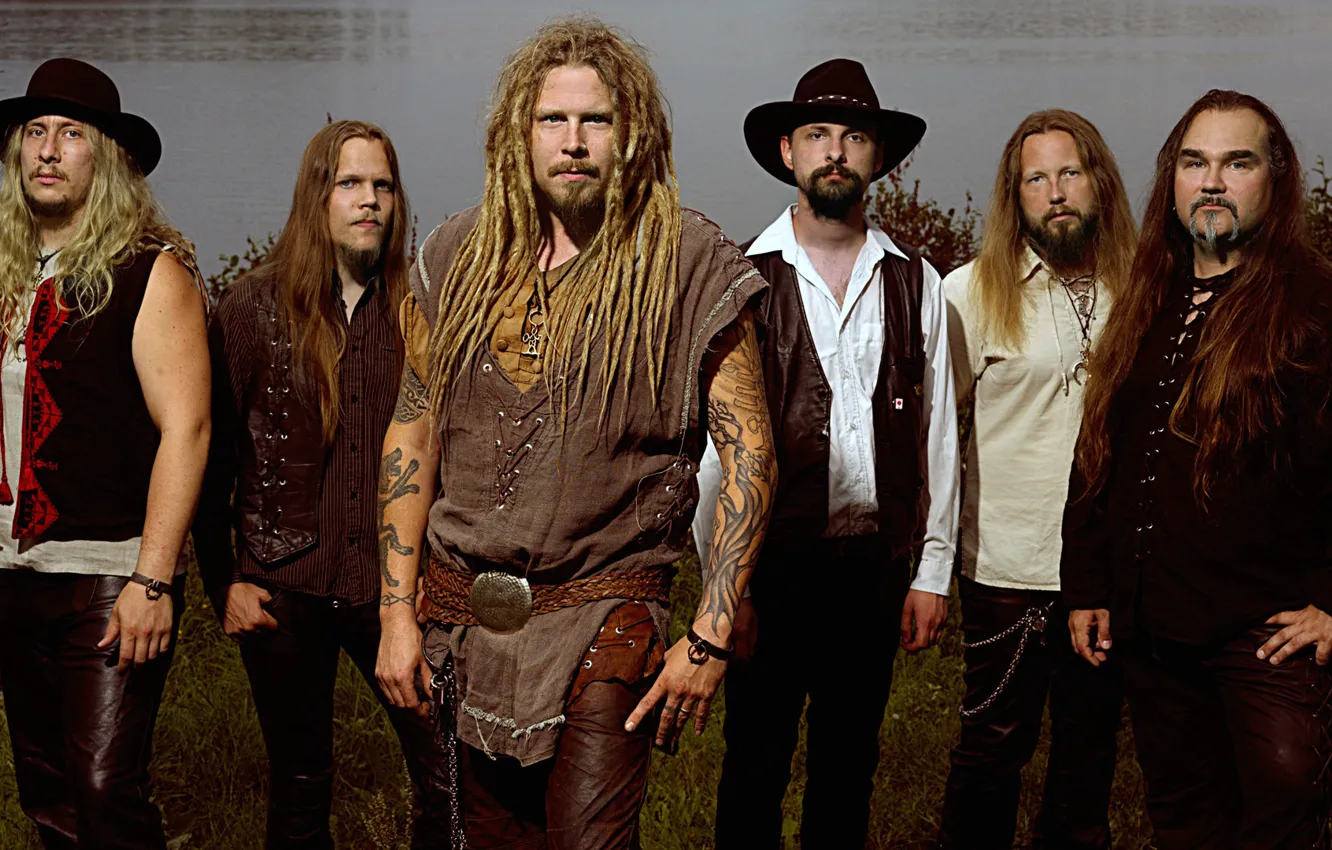 Photo wallpaper Finland, Folk Metal, Korpiklaani, Bay