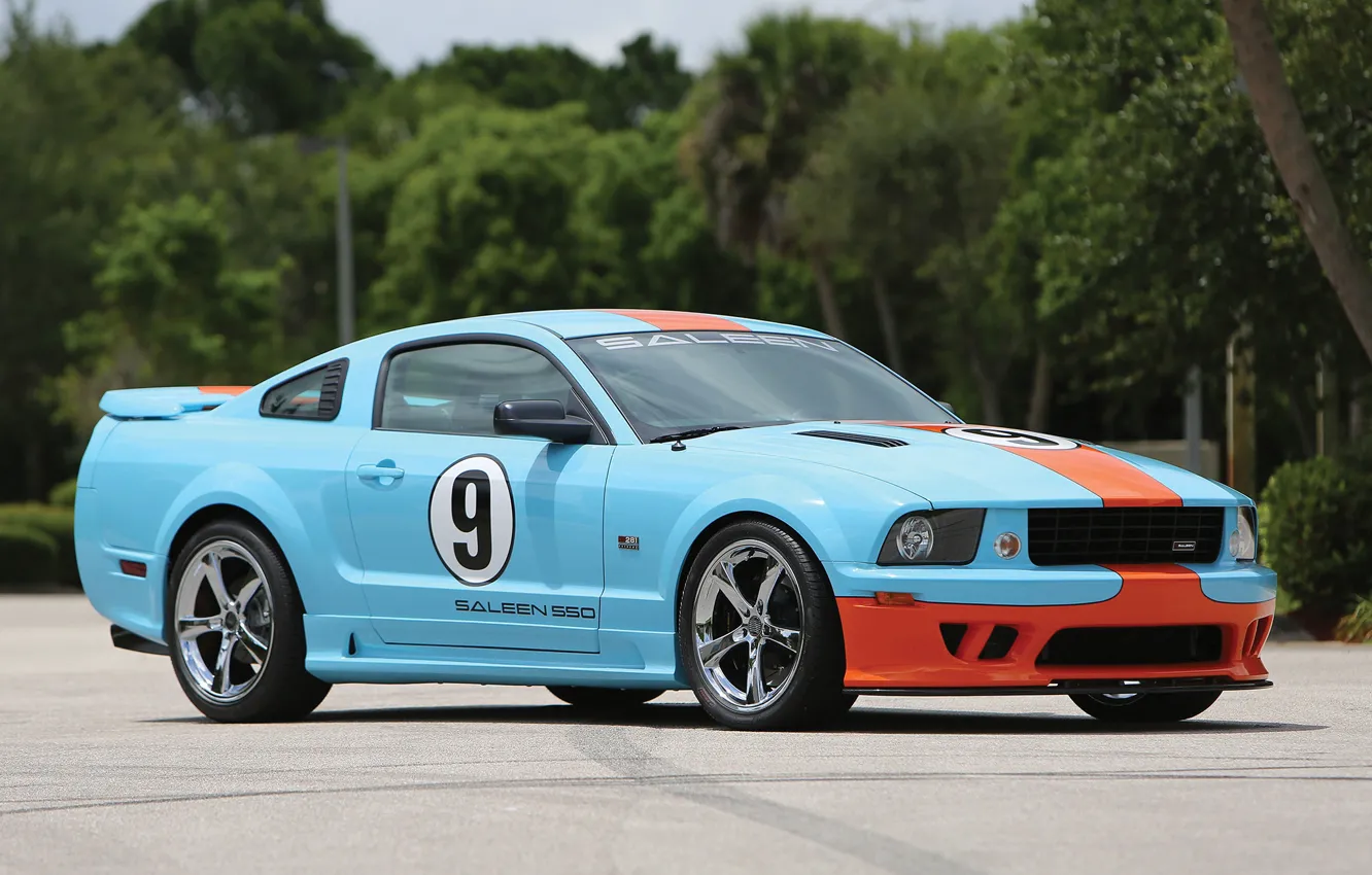 Photo wallpaper Mustang, Ford, Saleen, Coupe, 2007, Extreme, S281