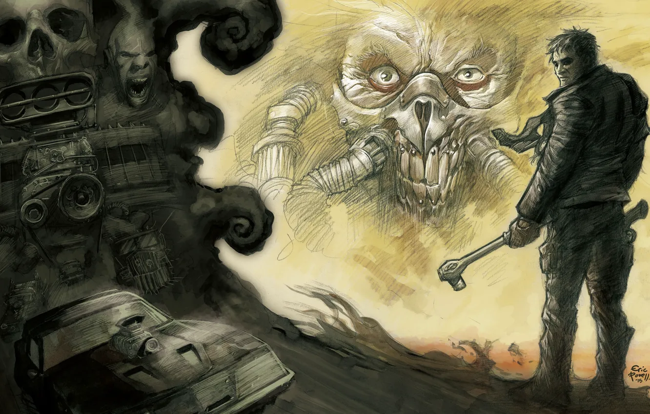 Photo wallpaper Mad Max, Fury Road, Mad Max: fury Road