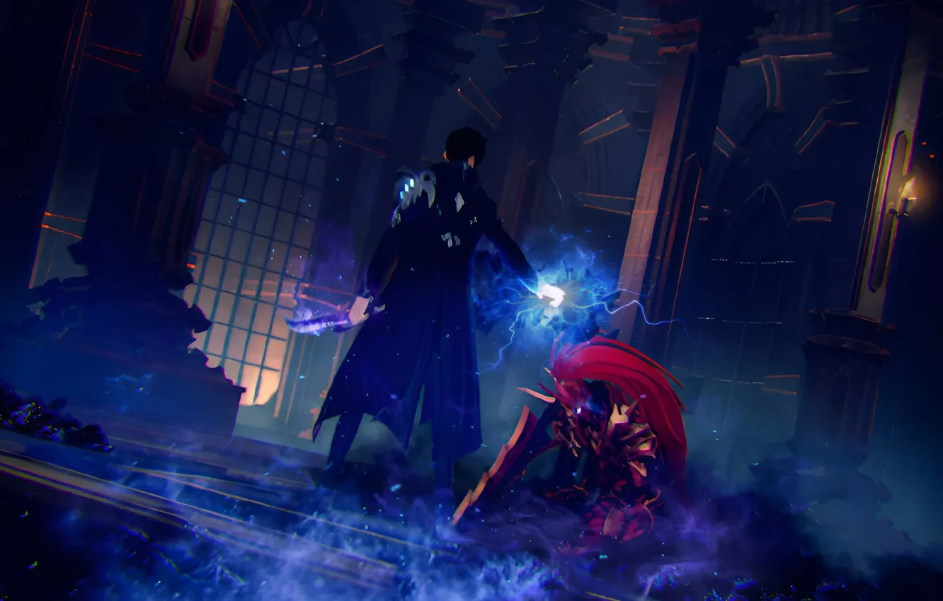 Photo wallpaper South Korea, anime, power, boy, asian, warrior, manga, hunter