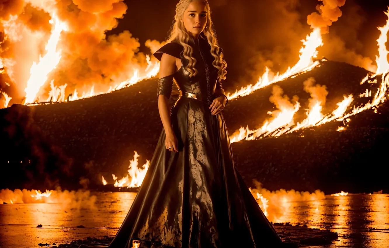 Photo wallpaper Game of Thrones, Game of thrones, Emilia Clarke