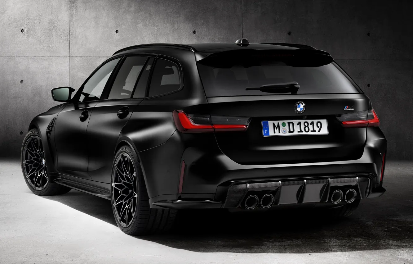 Photo wallpaper BMW M3, exterior, Touring, Competition, 2022