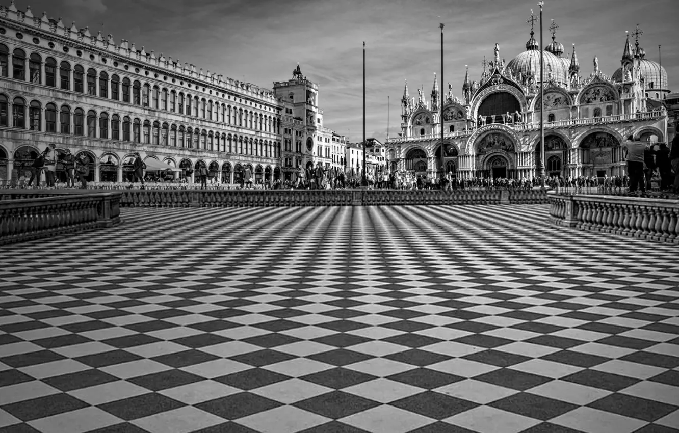 Photo wallpaper area, Italy, Venice
