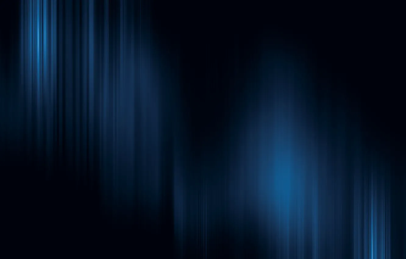 Photo wallpaper light, strips, blue, Black background
