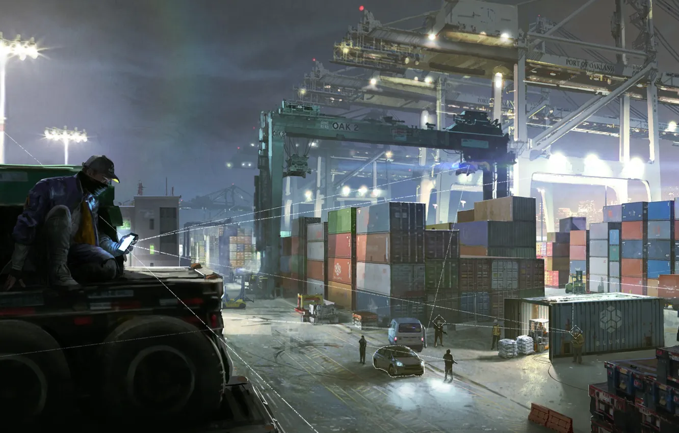 Photo wallpaper art, Ubisoft, PS4, Xbox One, Watch Dogs 2