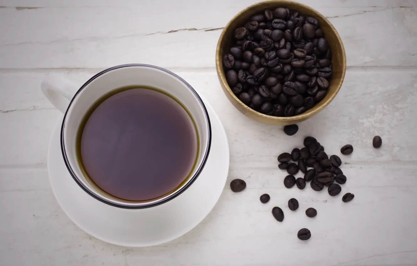 Photo wallpaper coffee, drink, coffee beans
